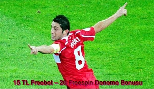 15 TL Freebet – 20 Freespin Deneme Bonusu Logo